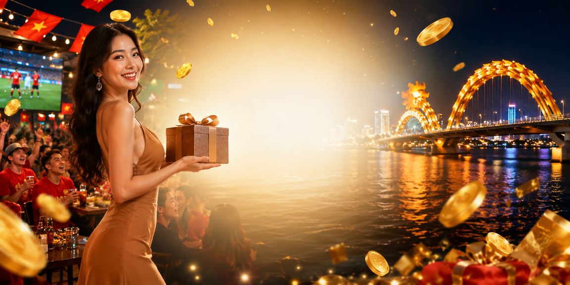 Người dùng Đà Nẵng thao tác nạp tiền và chọn trò chơi trên điện thoại bên quán cà phê