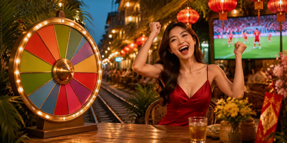 Bầu không khí sôi động của vòng quay may mắn và game thưởng tại Hà Nội